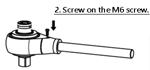 Installing straight reaction bar_step 2